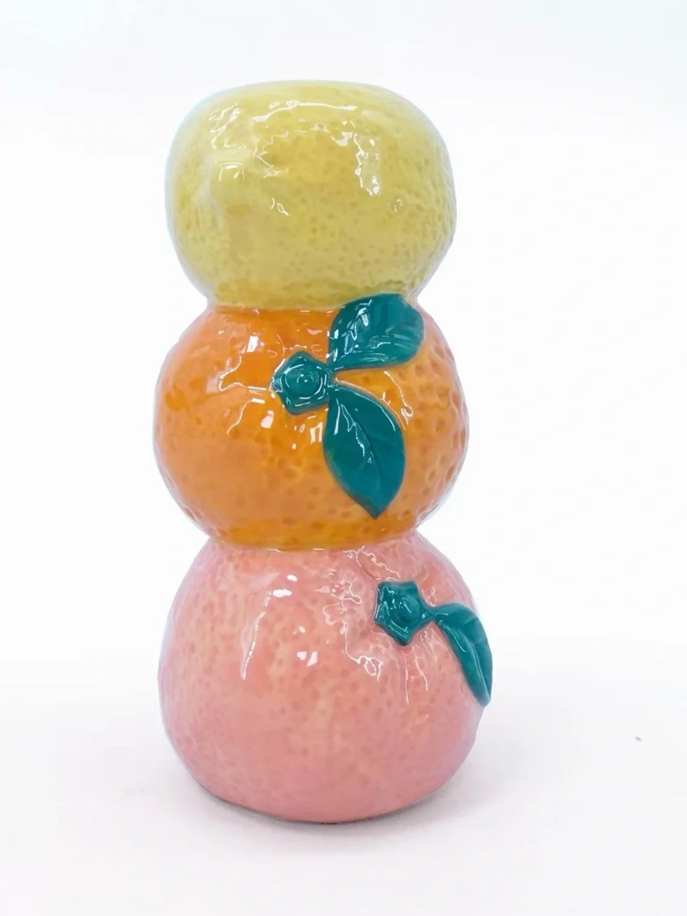 Target Stacked Citrus Fruit Vase